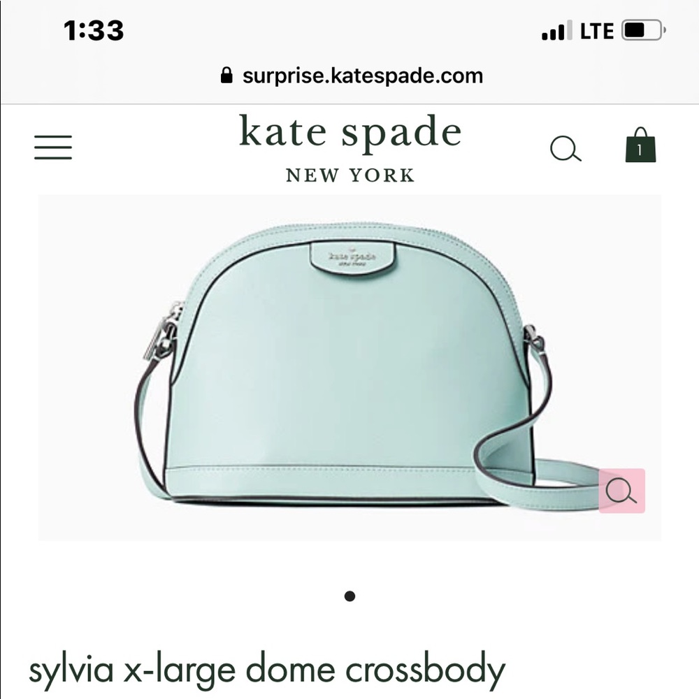 BNWT Kate Spade X Large Dome Crossbo Sylvia purse